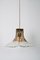 Flower Pendant Lamp by Carlo Nason for Mazzega, Image 1