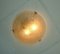 Vintage Ice Glass Ceiling Lamp, 1960s, Image 4