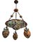 Liberty Style Glass Mosaic Chandelier, 1920s 1