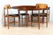 Vintage Teak Fresco Dining Table & Dining Chairs from G-Plan, Set of 5, Image 10