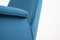 Blauer Sessel von Gastone Rinaldi für Kvadrat, Italien, 1950er 17