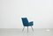 Blauer Sessel von Gastone Rinaldi für Kvadrat, Italien, 1950er 4