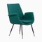 Grüner Sessel von Gastone Rinaldi für Kvadrat, Italien, 1950er 1