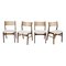 Danish Teak Dining Chairs, 1960s, Set of 4 1