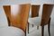 Model H-214 Dining Chairs by Jindřich Halabala, Set of 4, Image 12