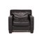 DS 17 Black Leather Armchair from de Sede 6