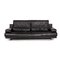 6500 Black Leather Sofa by Rolf Benz, Image 3
