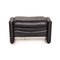 DS 17 Black Leather Stool from de Sede 5