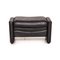 DS 17 Black Leather Stool from de Sede, Image 5