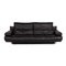 Rolf Benz 6500 Black Leather Sofa 3