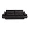 Rolf Benz 6500 Schwarzes Ledersofa 3