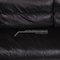 Rolf Benz 6500 Black Leather Sofa, Image 5