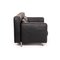 Quarta Black Leather Sofa from COR 8