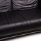 Quarta Black Leather Sofa from COR 3