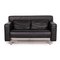 Quarta Black Leather Sofa from COR 1