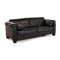 DS 17 Leather Sofa Set from de Sede, Set of 3 11