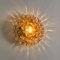 Amber Glass Wall Light by Helena Tynell for Emilie, 1960s, Image 4