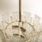 Glass and Brass Basket Chandelier by J. T. Kalmar for COR, Austria, 1950s, Image 18