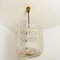 Glass and Brass Basket Chandelier by J. T. Kalmar for COR, Austria, 1950s 9