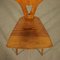 Solid Sessile Oak Chairs, Italy, 1940s, Set of 6, Image 7
