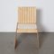 Trapezförmiger Hocker / Stuhl aus Schichtholz 3