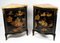 Black Wooden Covenants with Lacquer, Set of 2 11