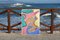 Colori vivaci di forme curvilinee a strati, pittura astratta in toni caldi, rosa, 2021, Immagine 6