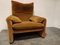 Maralunga Sofa Set by Vico Magistretti for Cassina, 1973, Set of 3, Image 3