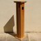 Pie de pedestal o columna de madera maciza, años 40, Imagen 7