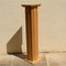 Pie de pedestal o columna de madera maciza, años 40, Imagen 1