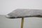 Italian Asymmetrical Coffee Table with Iron Legs & Marble Top, 1950s, Image 11