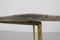 Italian Asymmetrical Coffee Table with Iron Legs & Marble Top, 1950s 12