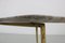 Italian Asymmetrical Coffee Table with Iron Legs & Marble Top, 1950s, Image 12