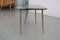 Italian Asymmetrical Coffee Table with Iron Legs & Marble Top, 1950s 8