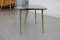 Italian Asymmetrical Coffee Table with Iron Legs & Marble Top, 1950s, Image 8