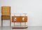 Italian Home Bar with Wall Shelf, 1950s, Set of 3, Image 4