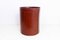 Leather Wastepaper Basket, 1950s 1