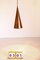 Danish Hand-Hammered Copper Pendant Lamp from E. S. Horn Aalestrup, 1950s 3