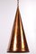 Danish Hand-Hammered Copper Pendant Lamp from E. S. Horn Aalestrup, 1950s, Image 4