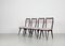 Italian Dining Chairs by Vittorio Dassi, 1950s, Set of 12 1