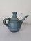 Blue Ceramic Watering Can with Knight Design by Jean De Lespinasse, 1960s, Image 3