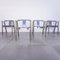 Wooden Table & 4 Chairs Set, 1980s, Image 6