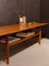 Long Mid-Century English Coffee Table with Teak Rack by Victor Wilkins for G Plan 21