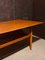 Long Mid-Century English Coffee Table with Teak Rack by Victor Wilkins for G Plan 16