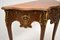 Antique French Inlaid & Ormolu Mounted Console Table 4