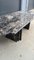 Large Vintage Black Marble Dining Table 2