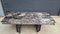 Large Vintage Black Marble Dining Table 1