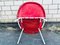 German Circle Balloon Lounge Chair by E. Lusch for Lusch & Co., 1960s or 1970s 3