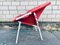 German Circle Balloon Lounge Chair by E. Lusch for Lusch & Co., 1960s or 1970s 5