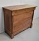 Small Solid Walnut Chest of Drawers, 1800s 2